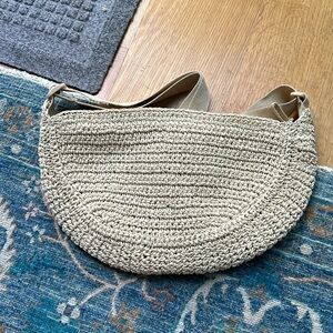 Fanny Pack Bamboo Woven Tan | Uniqlo